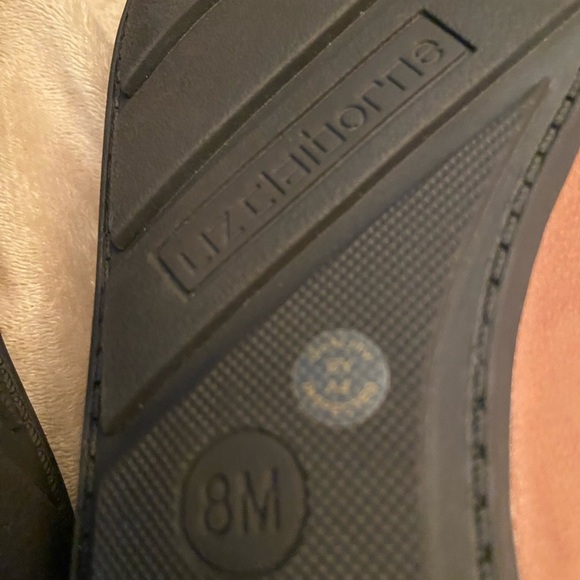 Liz Claiborne Ballet Womens Camel Selma Brown Flat Slip On Signature Size 8 - Picture 4 of 5